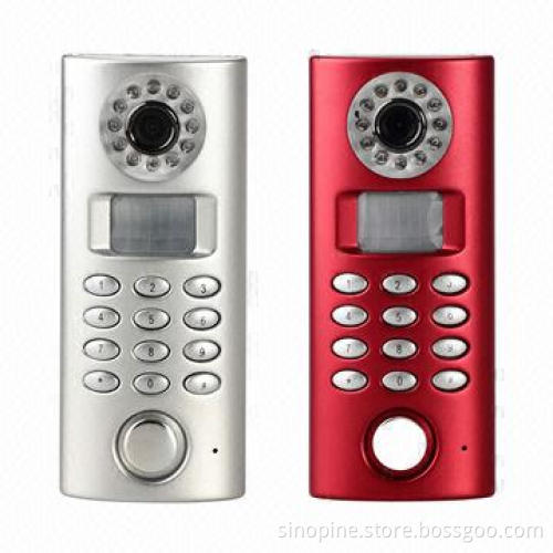 Motion detector auto dial video record alarm systems